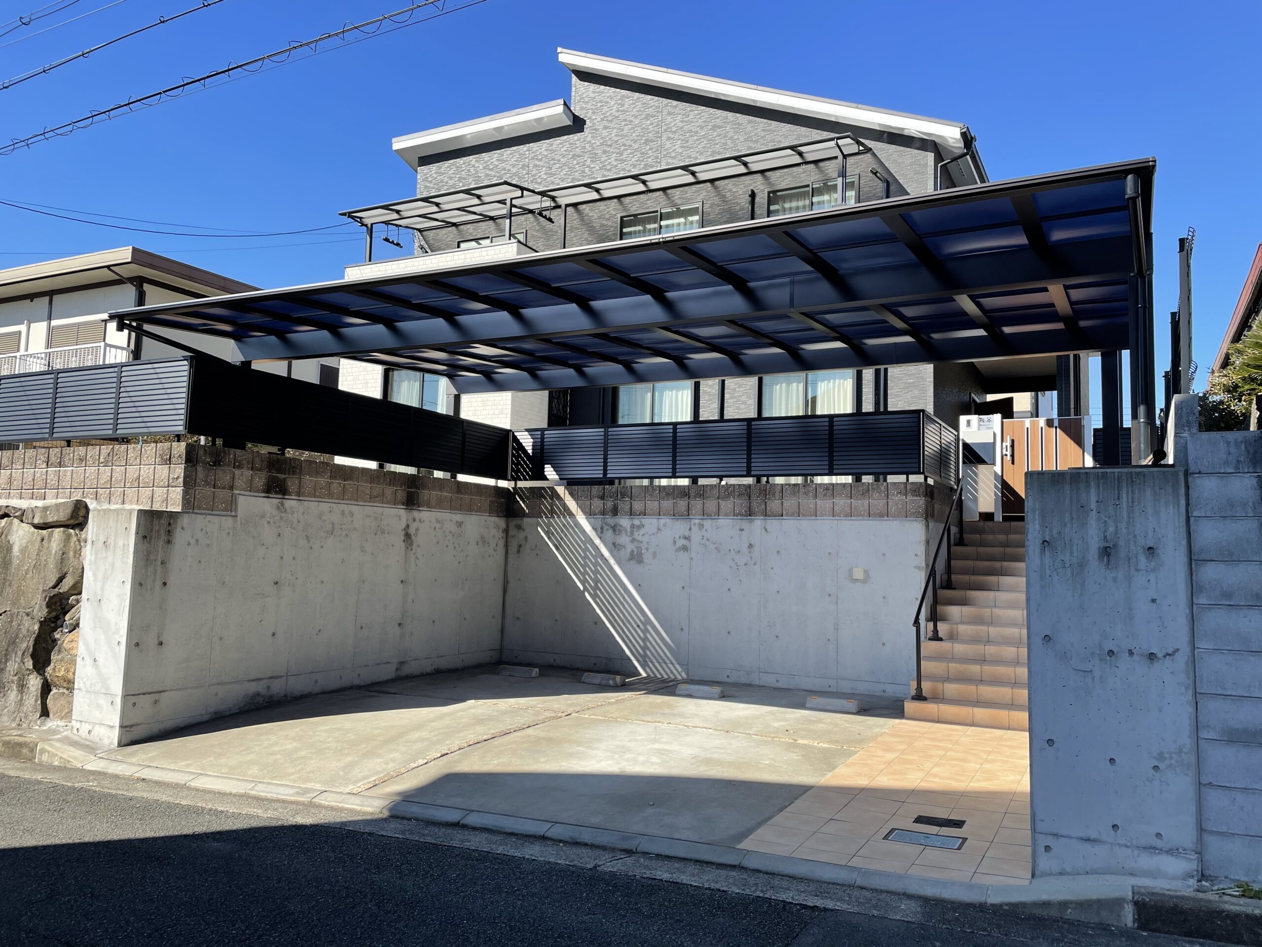 I様邸カーポート工事